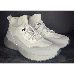 Vessi Stormburst High Top Men Size 9 Waterproof Sneaker Dark Grey/Light Grey NEW